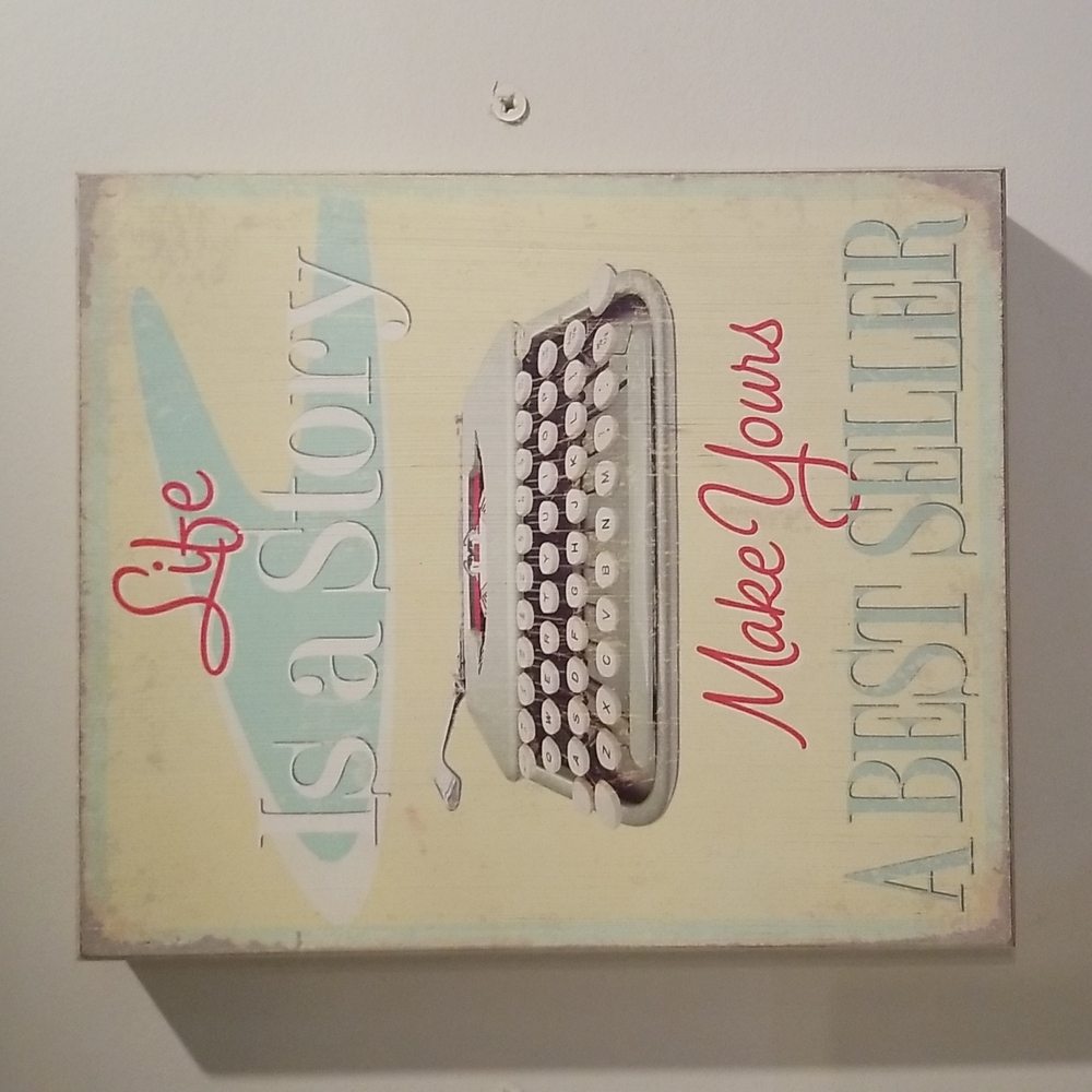 Wood Box Sign - Picture 3 of 4